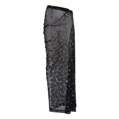 DRIES VAN NOTEN - Semi-sheer Long Skirt