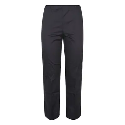 LIVIANA CONTI - Cotton Blend Cropped Flared Trousers