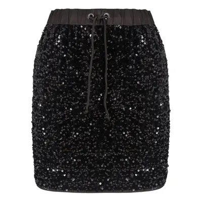 EMPORIO ARMANI - Sequined Mini Skirt