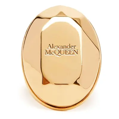 ALEXANDER MCQUEEN - Stone Logo Ring