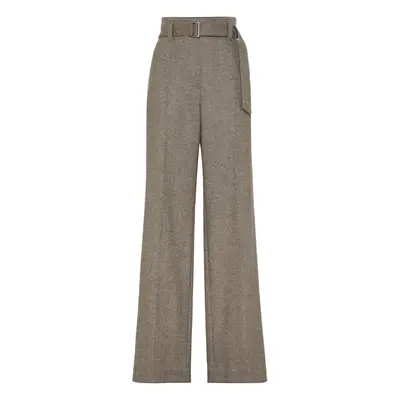 BRUNELLO CUCINELLI - Wool High-wasited Trousers