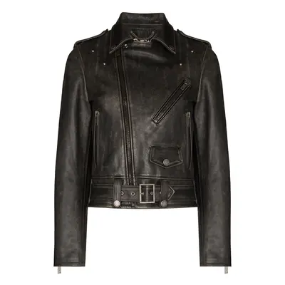 GOLDEN GOOSE - Golden Leather Jacket