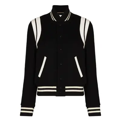 SAINT LAURENT - Wool Bomber Jacket