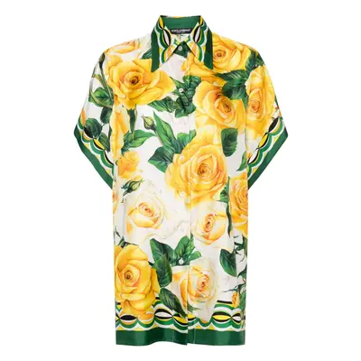 DOLCE & GABBANA - Printed Silk Shirt