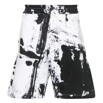 ALEXANDER MCQUEEN - Printed Organic Cotton Shorts