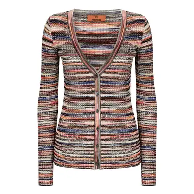 MISSONI - V-necked Striped Cardigan