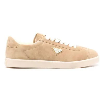 PRADA - Lane Leather Sneakers