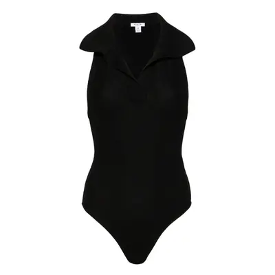 ALAÏA - Sleeveless Polo Bodysuit