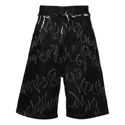 AIREI - Patterned Bermuda Shorts