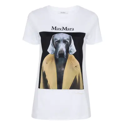 MAX MARA - Printed Cotton T-shirt