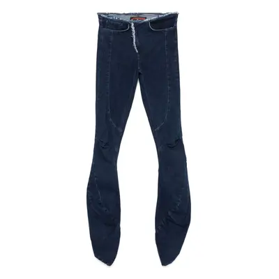 OTTOLINGER - Frayed-edge Denim Jeans