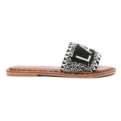 DE SIENA - Lake Como Beads Flat Sandals