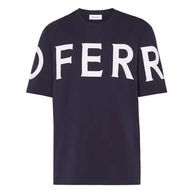 FERRAGAMO - Logo Cotton T-shirt