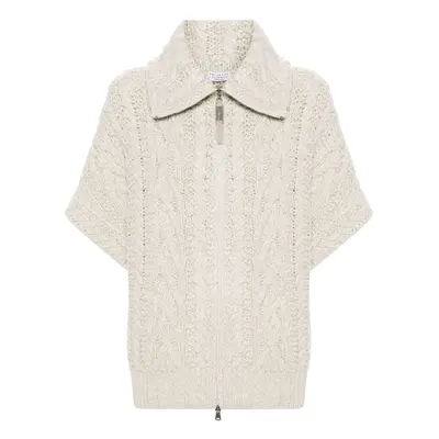 BRUNELLO CUCINELLI - Wool Zipped Cardigan