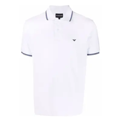 EMPORIO ARMANI - Logo Cotton Polo Shirt