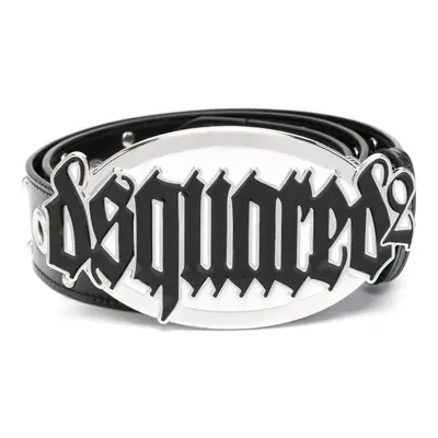 DSQUARED2 - Gothic Logo Leather Belt