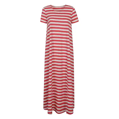 APUNTOB - Striped Cotton Long Dress