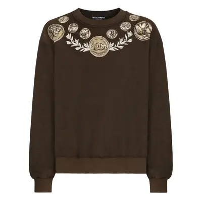 DOLCE & GABBANA - Printed Cotton Sweatshirt