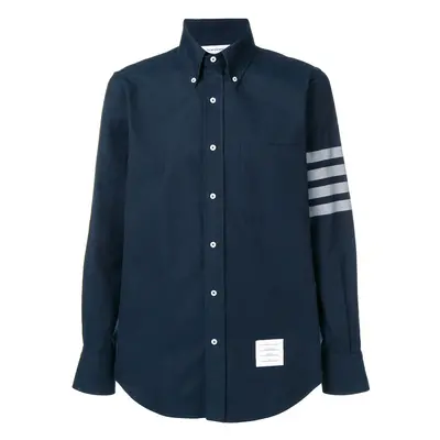 THOM BROWNE - 4bar Cotton Shirt