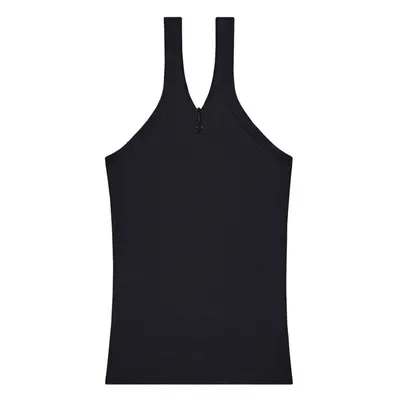 COURRÈGES - Criss Cross Cotton Tank Top