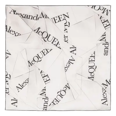 ALEXANDER MCQUEEN - Logo Silk Scarf