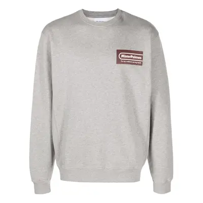 PALMES - Logo Organic Cotton Sweatshirt