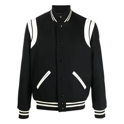 SAINT LAURENT - Wool Bomber Jacket