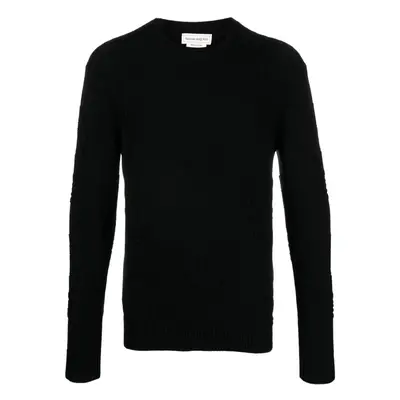 ALEXANDER MCQUEEN - Skull Knitted Cotton Jumper