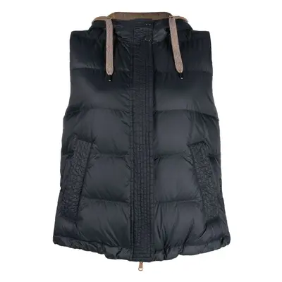 BRUNELLO CUCINELLI - Padded Hooded Vest