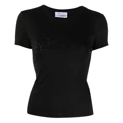 BLUMARINE - Logo Cotton T-shirt