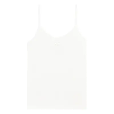 COURRÈGES - Logo Ribbed Tank Top