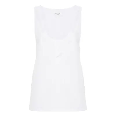 SAINT LAURENT - Cotton Poplin Top