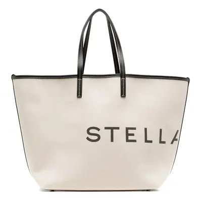 STELLA MCCARTNEY - Logo Canvas Tote Bag