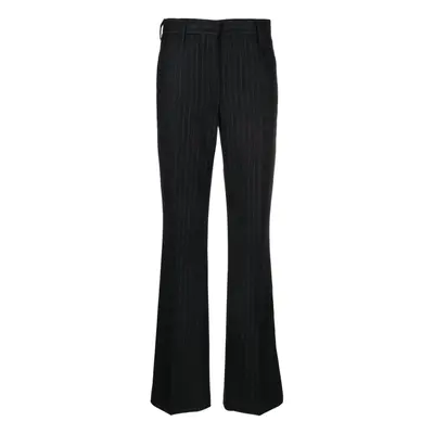 DRIES VAN NOTEN - Pinstripped Wool Trousers