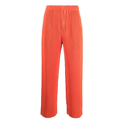 HOMME PLISSE' ISSEY MIYAKE - Pleated Straight Leg Trousers