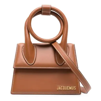 JACQUEMUS - Le Chiquito Noeud Leather Handbag