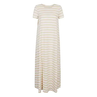 APUNTOB - Striped Cotton Long Dress