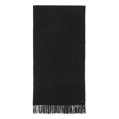 SAINT LAURENT - Fringes Wool Blend Scarf