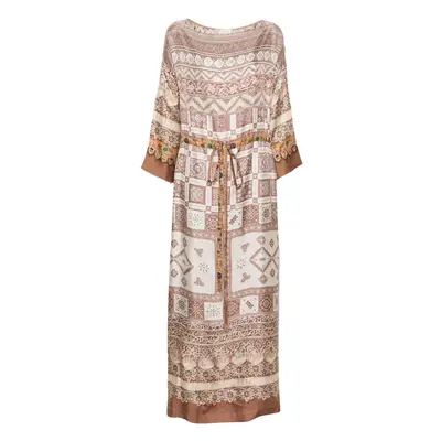 PIERRE-LOUIS MASCIA - Printed Silk Long Dress