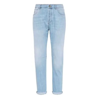 BRUNELLO CUCINELLI - Leisure Fit Light Denim