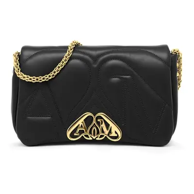 ALEXANDER MCQUEEN - Seal Logo Small Leather Crossbody Bag