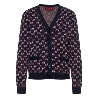 GUCCI - Gg Shadow Wool Cardigan