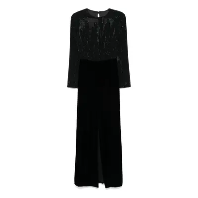 EMPORIO ARMANI - Velvet Long Dress