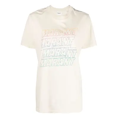 MARANT ETOILE - Zoeline Logo Cotton T-shirt