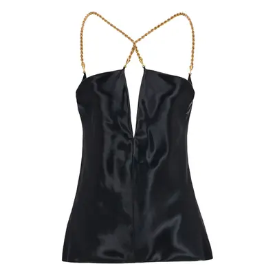 FERRAGAMO - Satin Sleeveless Top