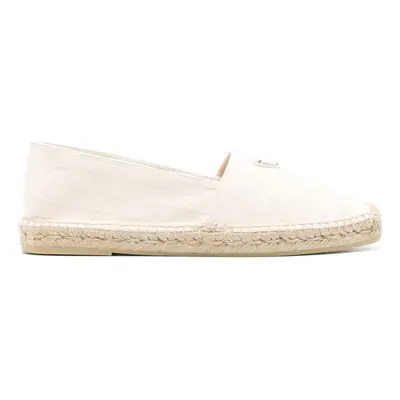 PRADA - Logo Cotton Espadrilles