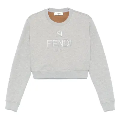 FENDI - Logo Cotton Sweatshirt