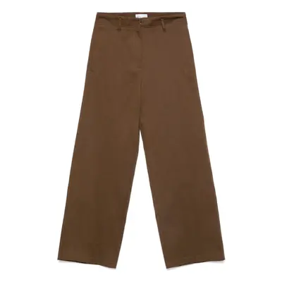 FORTE FORTE - Cotton Blend Straight Trousers