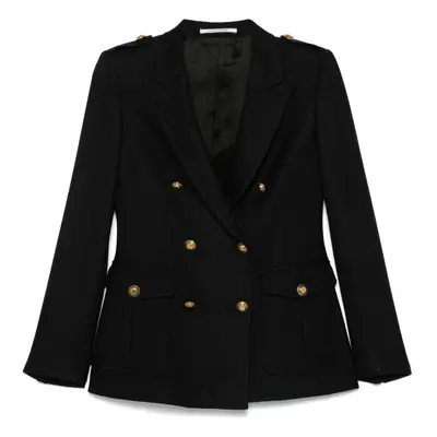 TAGLIATORE - Heather Wool Double-breasted Jacket