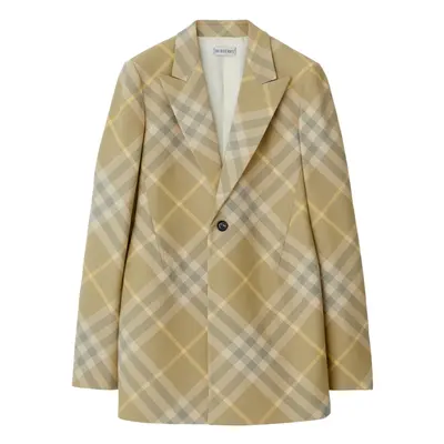 BURBERRY - Wool Single-breasted Blazer Jacket